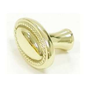   Top Knobs Oval rope knob 1 1/4 M346 Polished Brass
