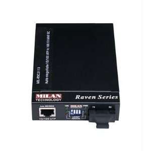  New   Transition Networks Raven MIL RC3000 UTP to Fiber 