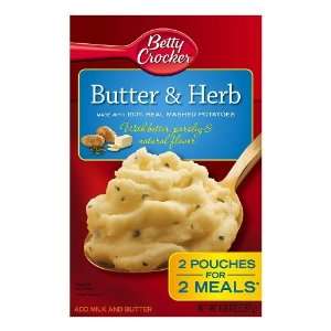 Betty Crocker Butter & Herb 100% Real Mashed Potatoes 6.6 oz  