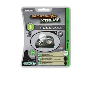  Rayovac Sportsman Xtreme 1W Multi Function Headlamp with 
