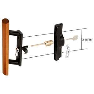  Sliding Glass Patio Door Handle Set with Internal Lock for 