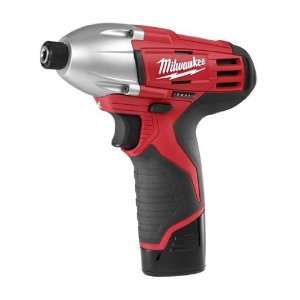   2450 22 M12 Red Lithium 1/4 in. Hex Impact Driver