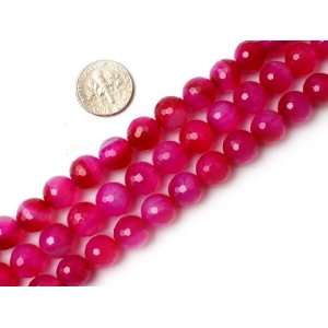  faceted gemstone plum agate beads strand 15 Jewelry Loose Gemstone 