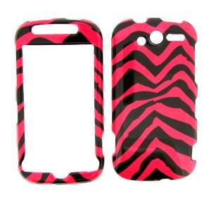 Mobile myTouch 4G Cover Case Pink Zebra as myTouch HD   Smore Retail 