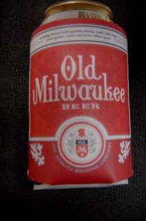 Old Milwaukee Beer Can Coolie   Koozie   Set of 2  