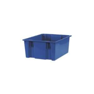  SHPBINS119   Blue Stack Nest Container, 18 1/4 x 20 7/8 x 