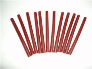 12x Red Hair Extension Glue Sticks Fusion Made in USA  