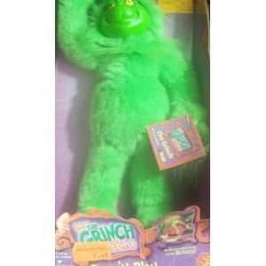   How the Grinch Stole Christmas GRINCH Pose N Play Pals Toys & Games