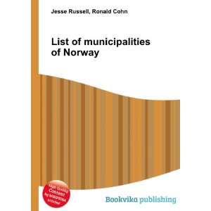    List of municipalities of Norway Ronald Cohn Jesse Russell Books