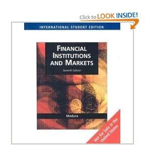  Financial Markets And Institutions Jeff Madura Books