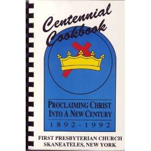   Cookbook First Presbyterian Church Skaneateles New York Books