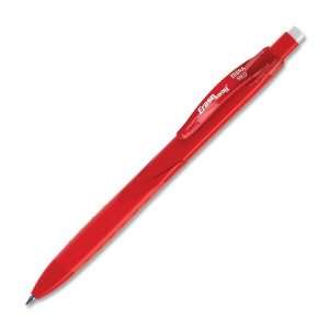  Zebra Pen 25430 Ballpoint Pen, Eraseaway, Retractable, Med 