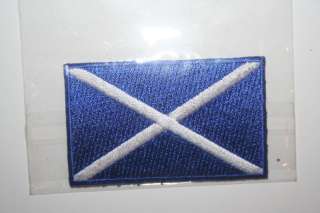 SCOTLAND ST ANDREWS SMALL IRON ON PATCH CREST BADGE  
