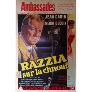  Razzia Movie Poster (11 x 17 Inches   28cm x 44cm) (1955 