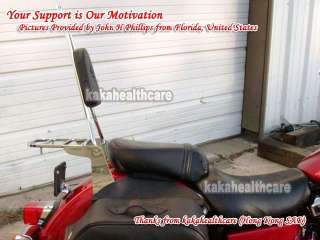   xv250 24 backrest sissy bar set with rack and pad we ship to worldwide