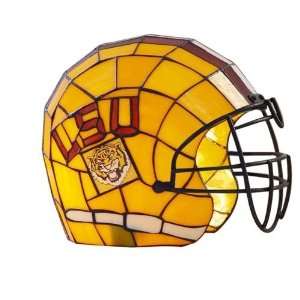  Louisiana State LSU Tigers Stained Glass Football Helmet 