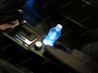SMD Xenon White LED Strip Lights Cup Holder Glove Box  
