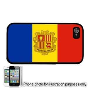  Andorra Andorran Flag Apple iPhone 4 4S Case Cover Black 