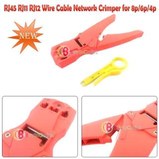 RJ45 RJ11 RJ12 Wire Cable Network Crimper for 8p/6p/4p  