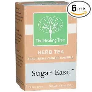 The Healing Tree Traditional Chinese Formula Herb Tea, Sugar Ease, 20 