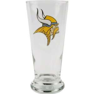  Minnesota Vikings 3D Logo Pilsner Glass Glass Sports 