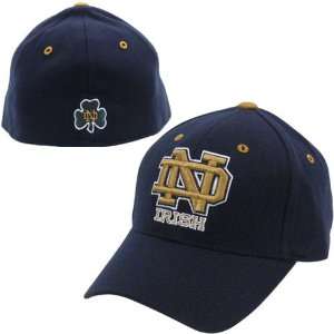  Top of the World Notre Dame Fighting Irish Navy 1Fit Hat 