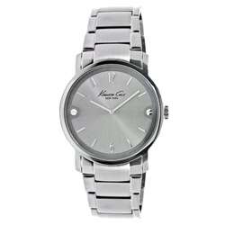 Kenneth Cole Mens Stainless Steel Silver Dial Watch  