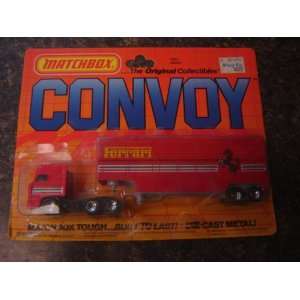  Matchbox Ferrari Daf Box Car Truck Convoy(1989 