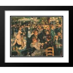  Renoir Framed and Double Matted 25x29 Dance At La Moulin 