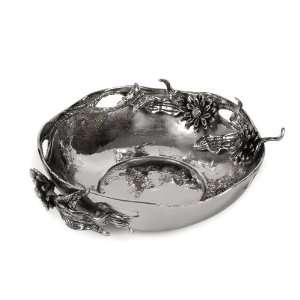  Star Home Zinnia Serve Bowl, 12 Inch D by 4 Inch H 