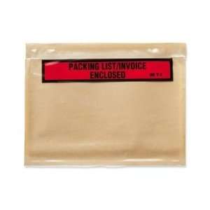  3M MMM T 3 Packing List/Invoice Enclosed Envelope   Brown 