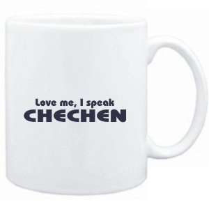 Mug White  LOVE ME, I SPEAK Chechen  Languages  Sports 