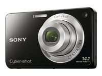 Sony Cyber shot DSC W560 14.1 MP Digital Camera   Black