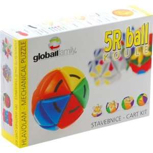  Hryahlavolamy Sphere Ball 5R   Rotational Puzzle   Kit 