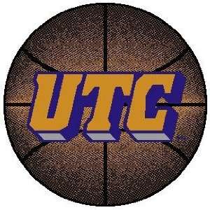 University of Tennessee Chattanooga Basketball Rug 4 Round  