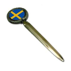 Sweden flag letter opener