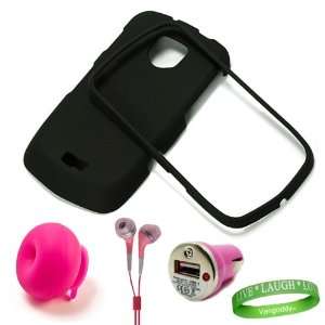   Droid Charge Earbud Earphones + Compatible Pink Sucker Droid Charge