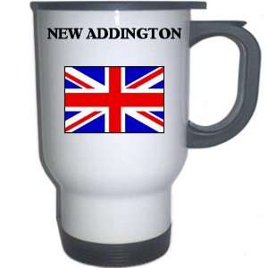  UK/England   NEW ADDINGTON White Stainless Steel Mug 