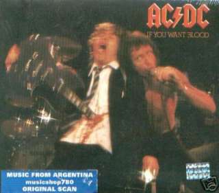 AC/DC IF YOU WANT BLOOD YOU’VE GOT IT SEALED CD NEW  