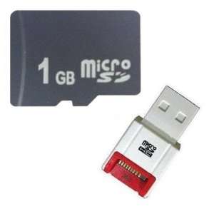 Midwest Memory OEM 1GB 1G MicroSD Micro SD Flash Card with SD 