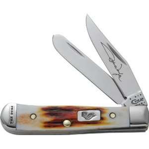  Case Knives 7441 John Wayne Tiny Trapper Knife with Red 