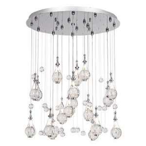  Possini Euro Paperweight Crystal Chandelier