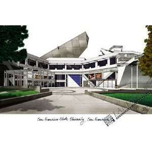  San Francisco State University Limited Edition Lithograph 