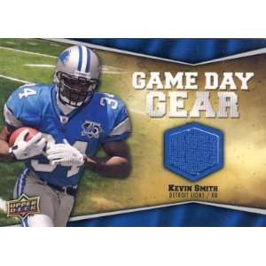  Kevin Smith   Detroit Lions   Upper Deck 2009 Game Day 