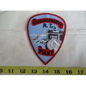  Narragansett Rhode Island Police Patch 