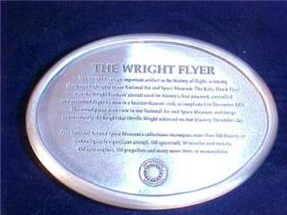 Smithsonian National Air and Space Museum Paperweight The Wright 