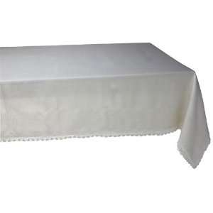  Dentelliere Ivory Rectangular Tablecloth