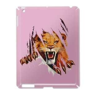  iPad 2 Case Pink of Lion Rip Out 