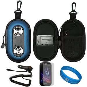 Nylon Blue VSound Portable Speaker Case for T Mobile 