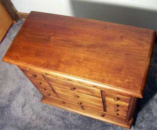 17 Drawer Apothecary Spice/Jewelry Chest Wood NEW  